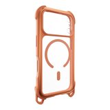 MAGEASY Odyssey Strap M 超軍規防摔掛繩手機殼 iPhone 17 Pro(珊瑚/魅力橘) + 鏡頭保護貼Lenz 鈦合金(鈦白) + Vetro 9H 鋼化玻璃保護膜