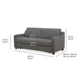 Aiden & Ivy 布面雙人沙發床 Aiden & Ivy 布面雙人沙發床