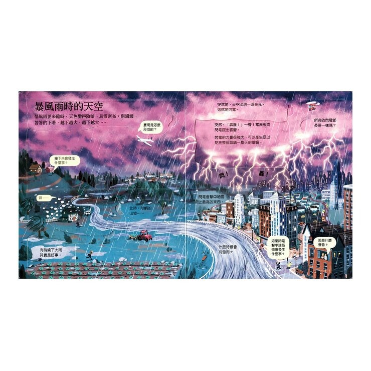 Look Inside（共２冊）：火山與地震＋極端的天氣