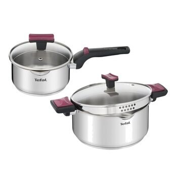 Tefal 香頌系列 不鏽鋼湯鍋組 Tefal 香頌系列 不鏽鋼湯鍋組