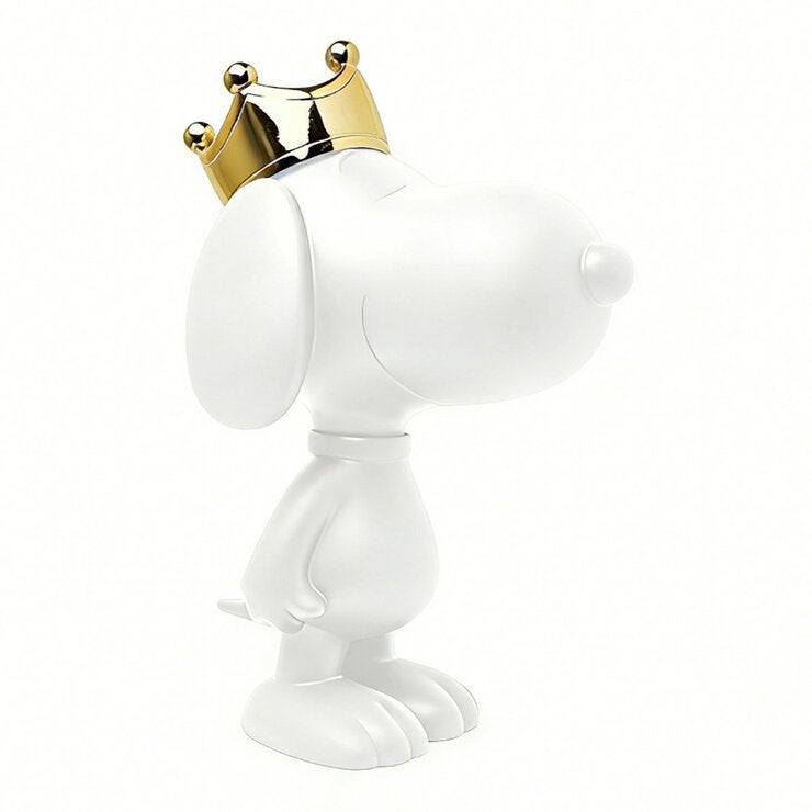 Leblon Snoopy Crown 迎賓公仔 65公分 白
