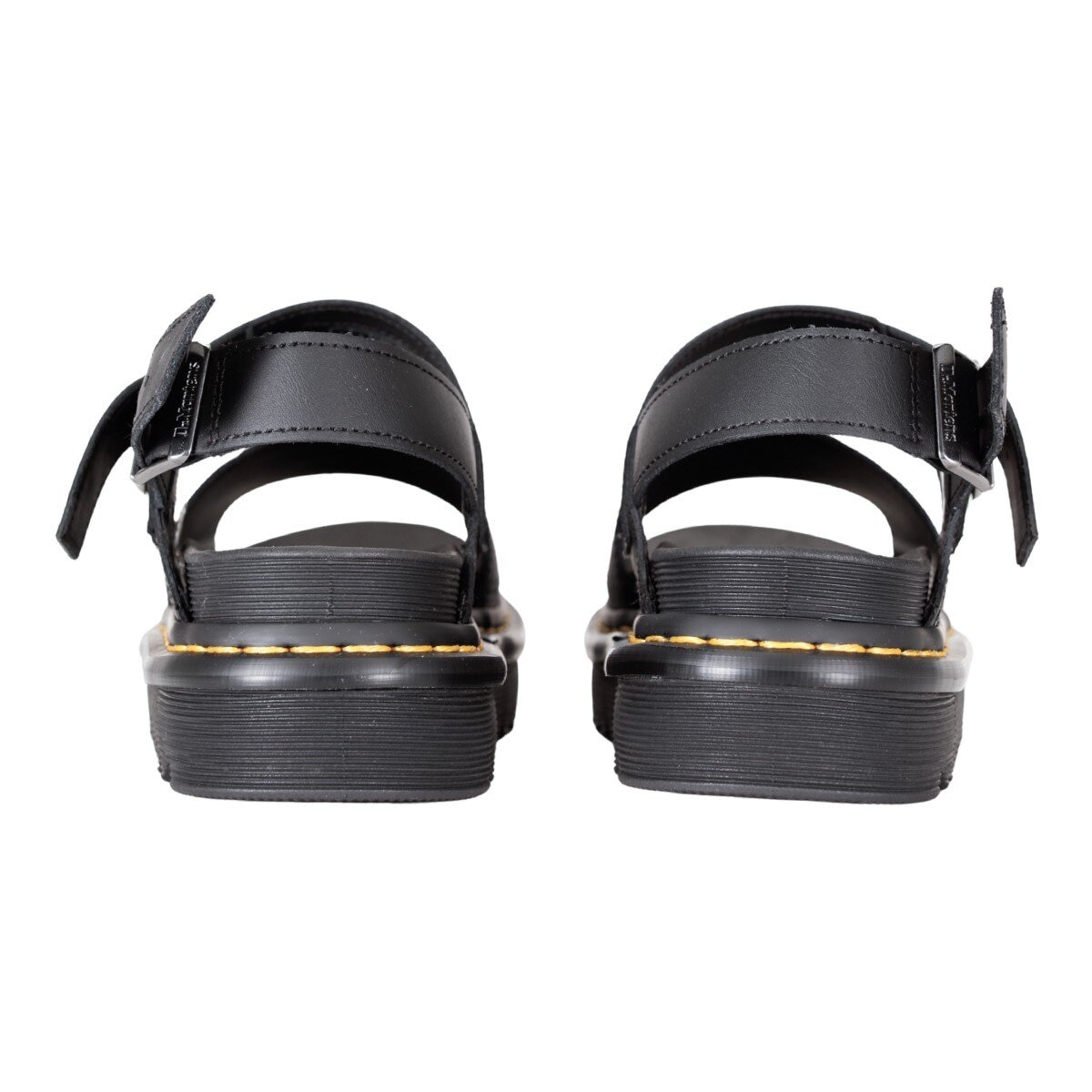 Dr.Martens 女厚底涼鞋 黑色