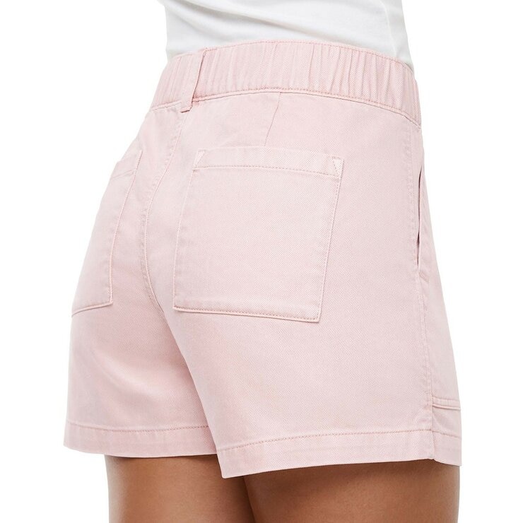 GAP 女鬆緊腰短褲 粉