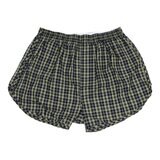 郡是 男純棉平口褲 2入 黑/藍組