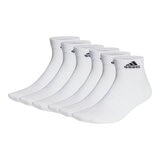 Adidas 男踝襪六入組 #HT3468/IC1282 白
