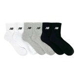 New Balance 踝襪六入組 刺繡