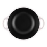 Le Creuset 琺瑯鑄鐵媽咪鍋 含鋼頭鍋蓋 28公分 貝殼粉