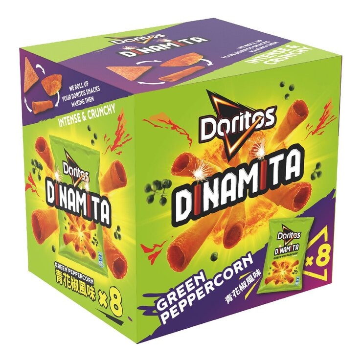 多力多滋爆脆捲青花椒口味60公克 X 8包