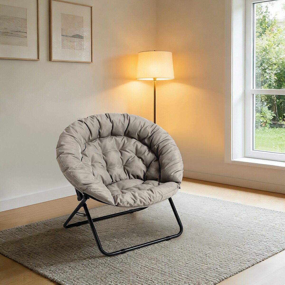 Essential Comfort by Idea Nuova 懶人摺疊椅 灰