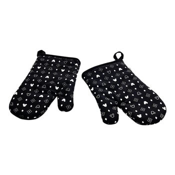 美亞 迪士尼經典隔熱手套組 18公分 X 26公分 X 15公分 黑