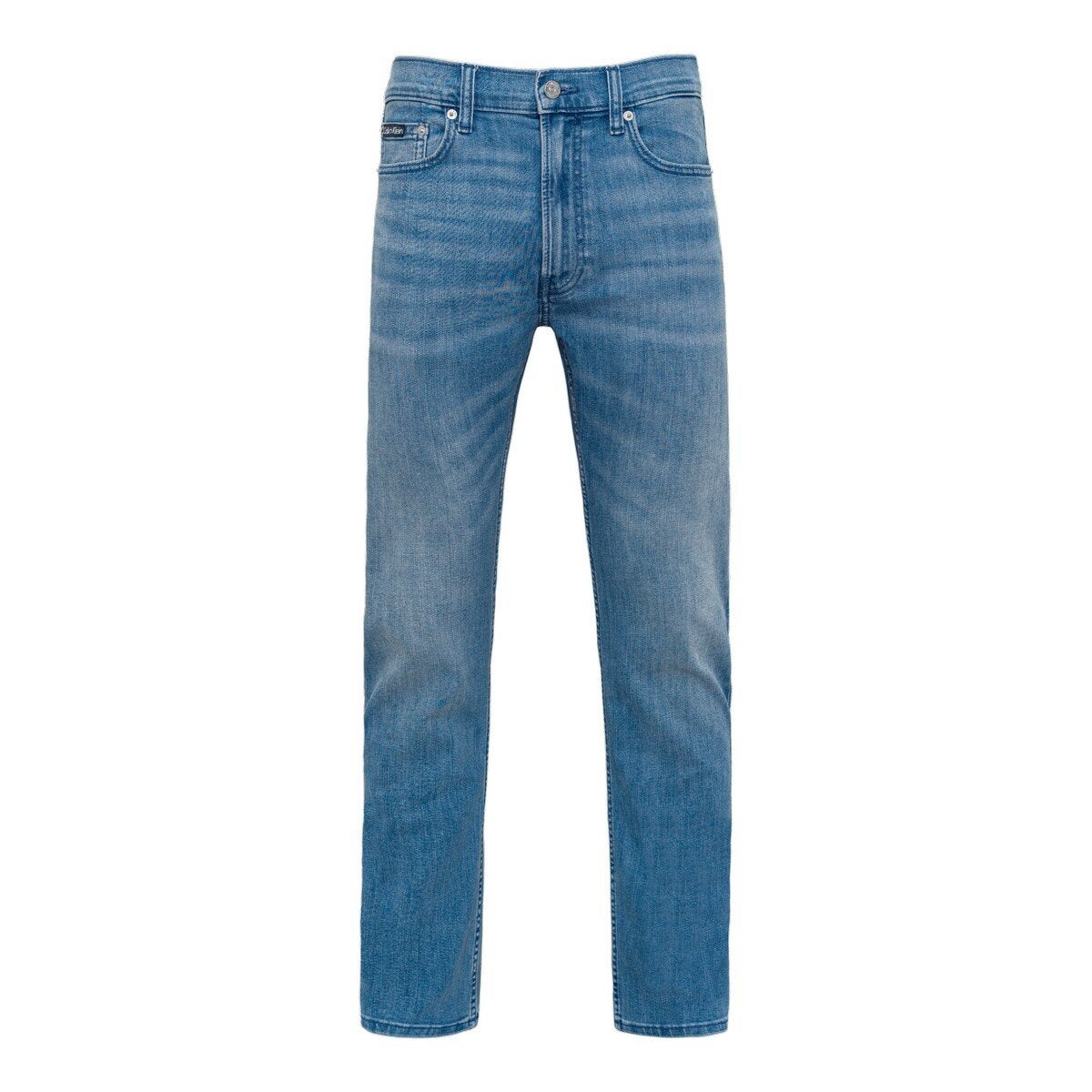 Calvin Klein Jeans 男修身直筒牛仔褲 淺藍