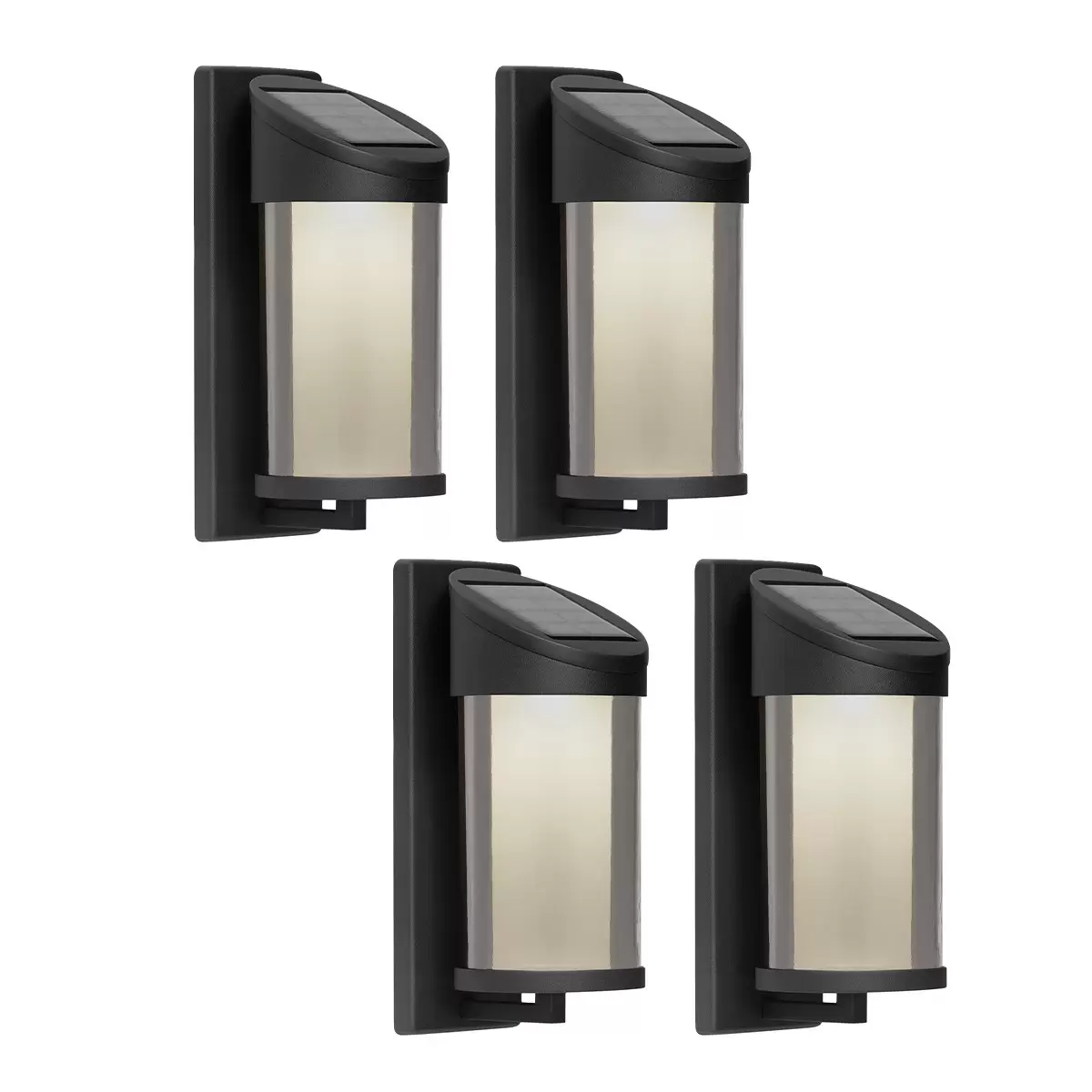 Gtx Solar Wall Light 4 Pack