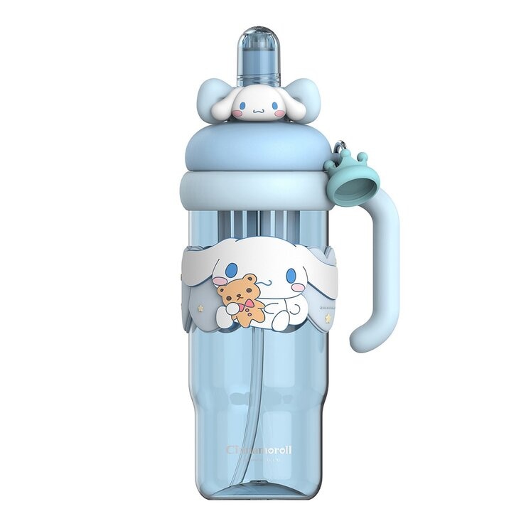 三麗鷗 Tritan 吸管隨行杯 附提把 1200毫升