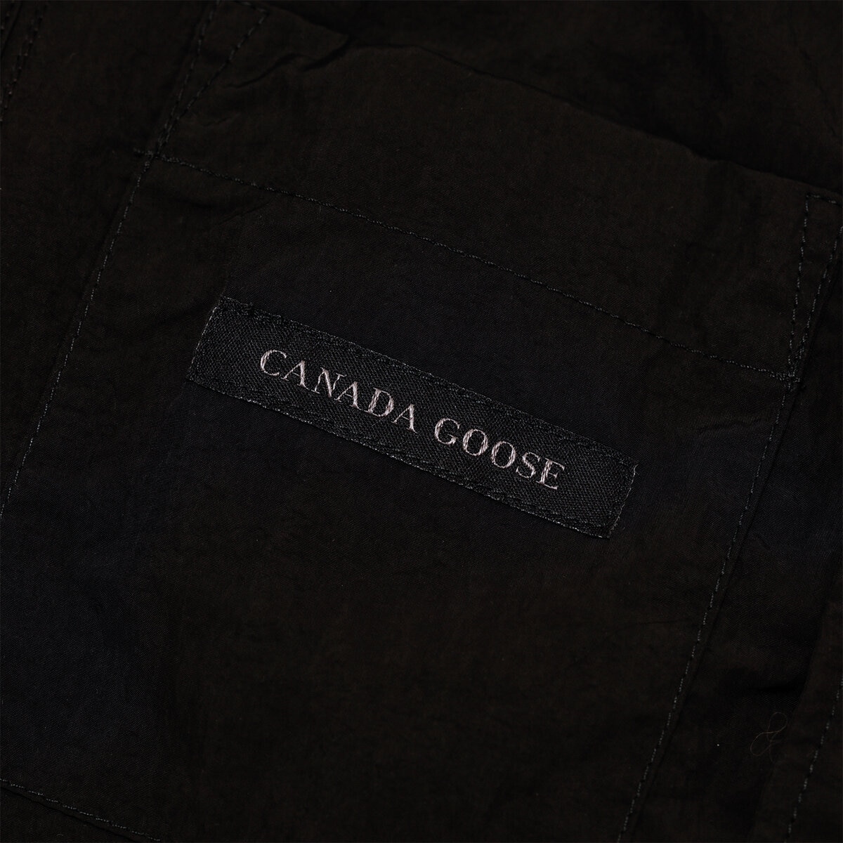 Canada Goose 男連帽外套 黑