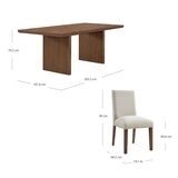 Thomasville 餐桌椅七件組