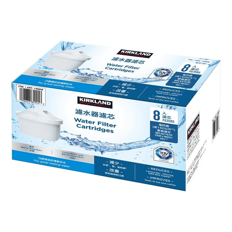 科克蘭 濾芯 8入組