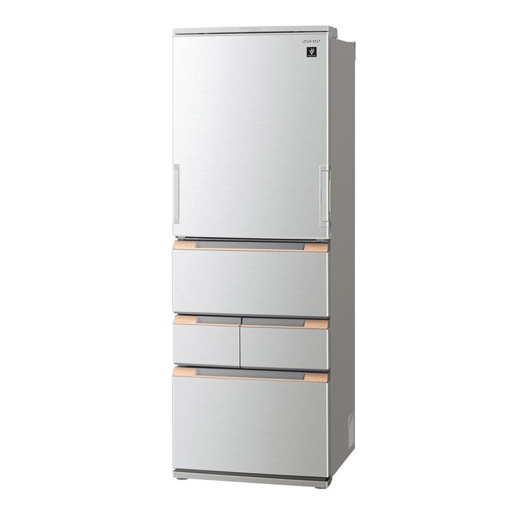 夏普 457公升自動除菌離子左右開任意門冰箱 星鑽銀 SJ-MW46HT-S