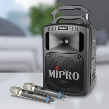 MIPRO 豪華型手提式無線擴音機 MA-708 全配超值組 MIPRO 豪華型手提式無線擴音機 MA-708 全配超值組