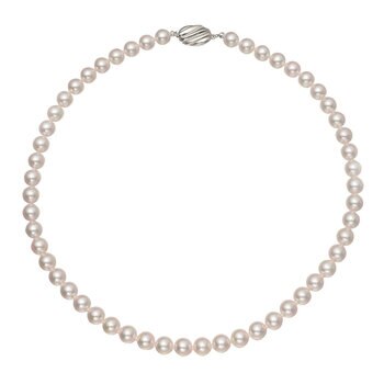 Tokyo Pearl 925純銀 7.5公釐 - 8.0公釐 Akoya珍珠項鍊