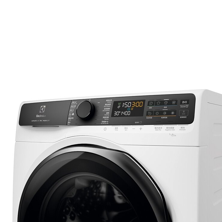 伊萊克斯 12公斤/9公斤 極淨呵護系列 UltimateCare 700 洗脫烘衣機 EWW1243R7WC