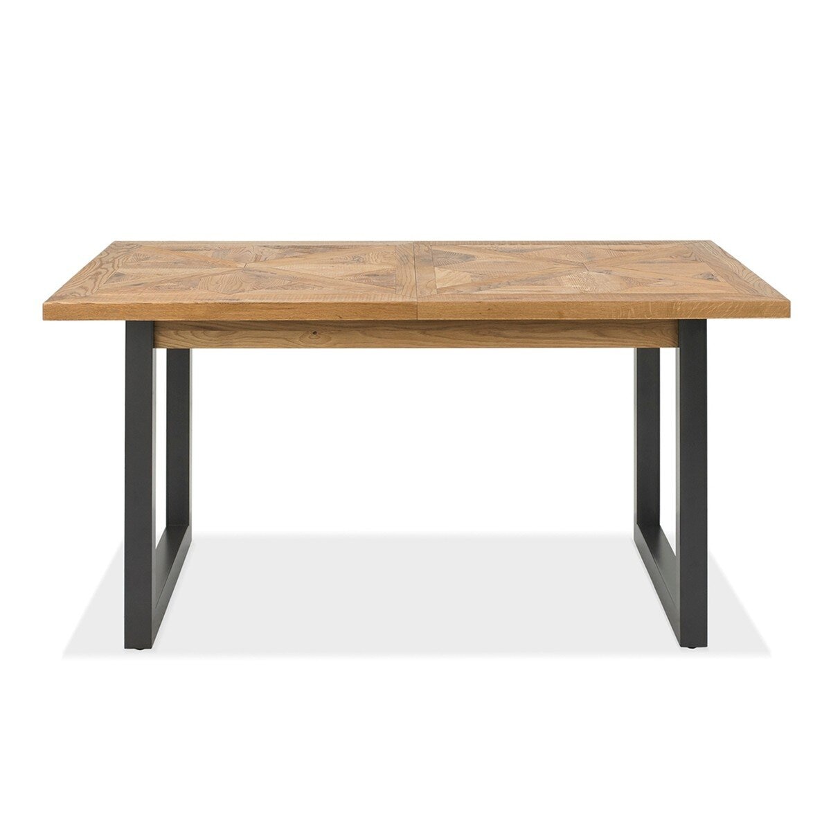 Bentley Designs Indus Rustic 橡木 餐桌椅四件組