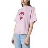Aeropostale 女短袖上衣 粉 M