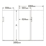 惠而浦 190公升直立式冷凍櫃 WUFZ1860W