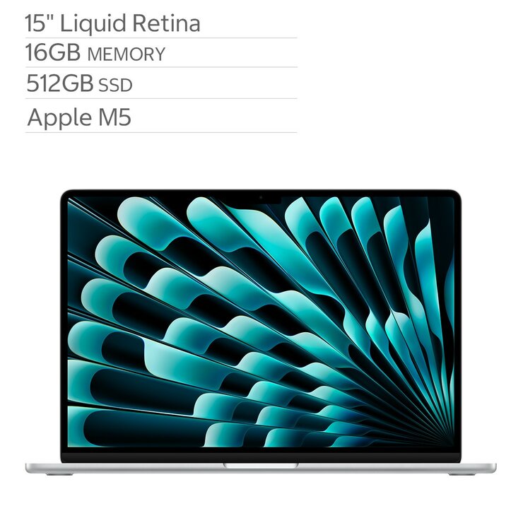 Apple MacBook Air 15吋 搭配 M5晶片 10核心CPU 10核心GPU 16GB 512GB SSD