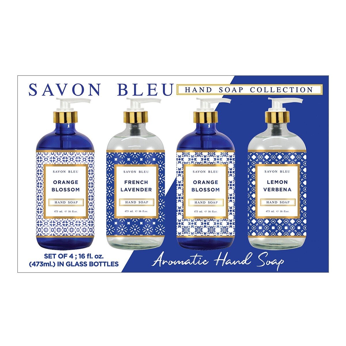 Savon Bleu 洗手液 473毫升Ｘ4入