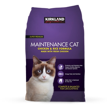 Kirkland Signature 科克蘭 雞肉&米配方乾貓糧 11.34公斤 Kirkland Signature 科克蘭 雞肉&米配方乾貓糧 11.34公斤