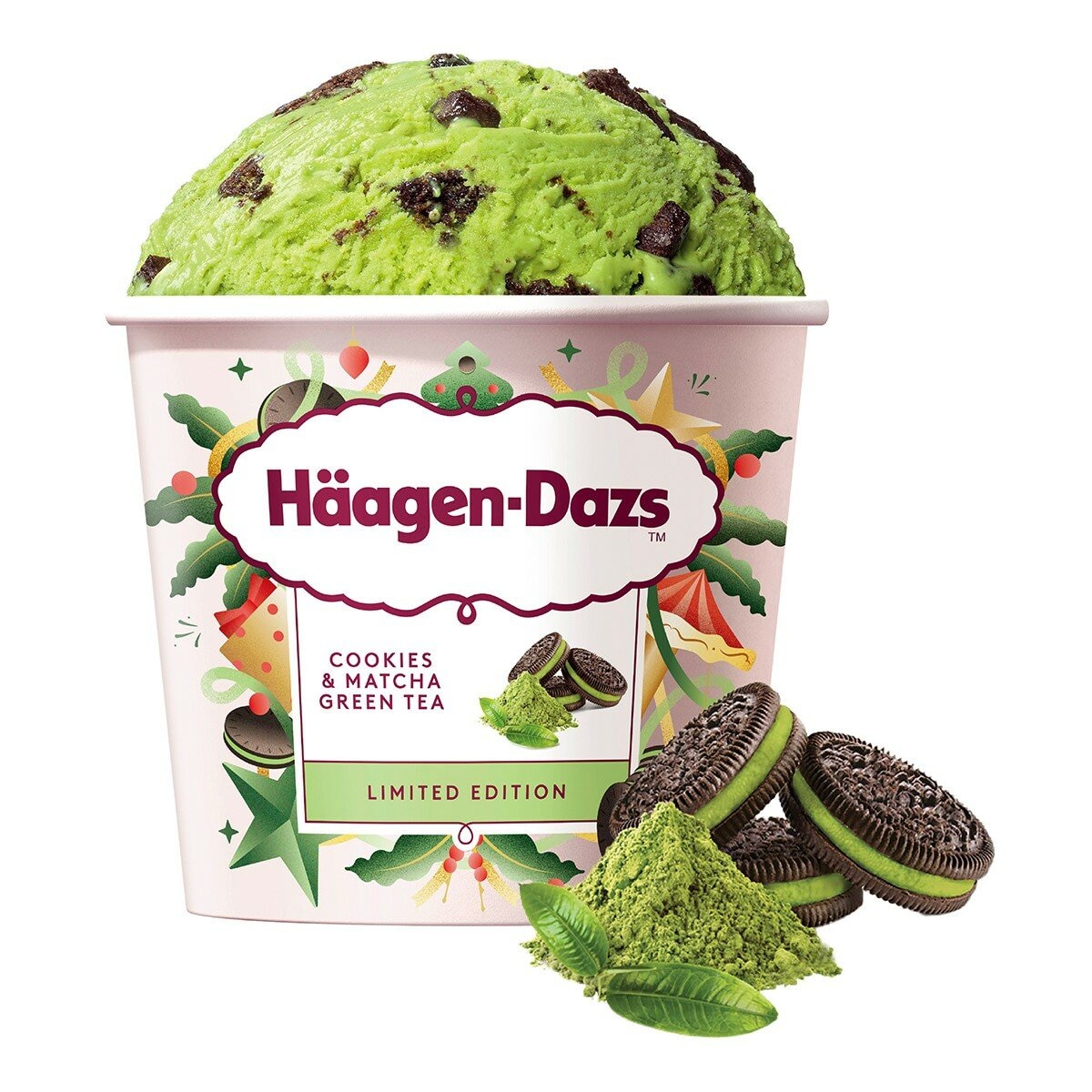 哈根達斯 抹茶巧酥迷你杯 77公克 X 24入