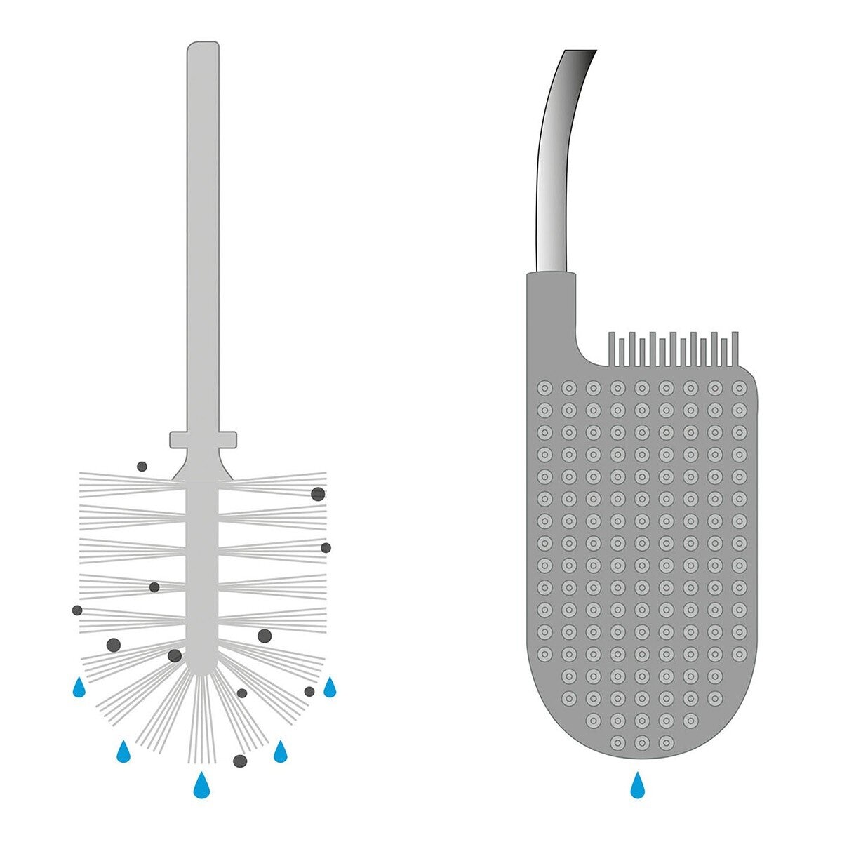 Joseph Joseph 馬桶清潔刷 2件組 Joseph Joseph 馬桶清潔刷 2件組