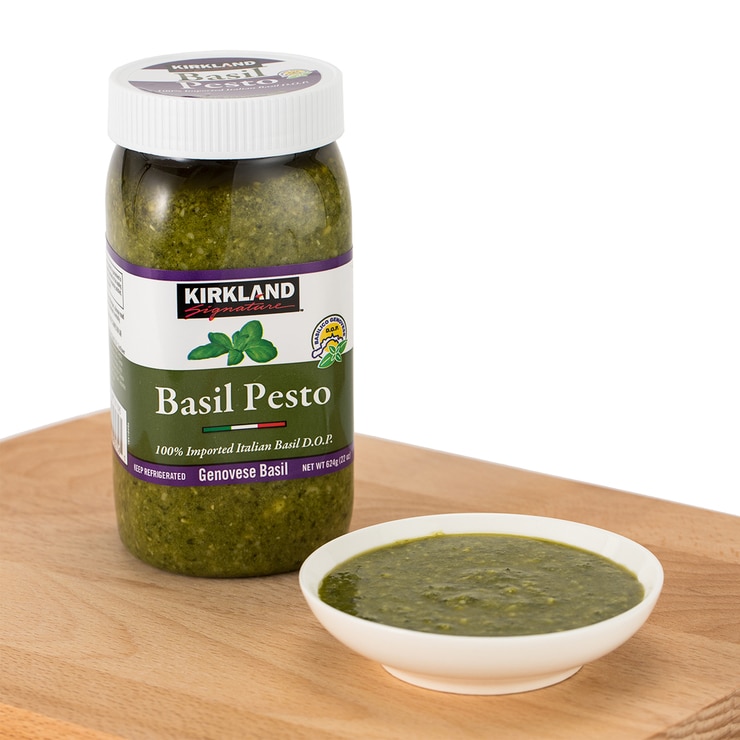 科克蘭 冷藏義大利羅勒調味醬 624公克