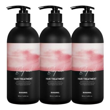 Bananal 胺基酸潤髮乳 嬰兒麝香 500毫升 X 3入