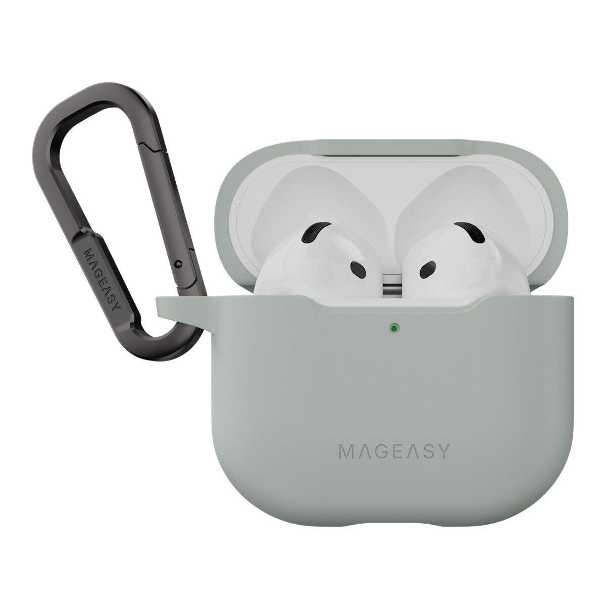 MAGEASY Skin 耳機保護殼 AirPods 4 幻影灰