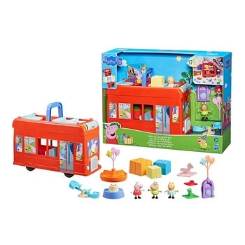 Peppa pig 二合一派對巴士遊戲組