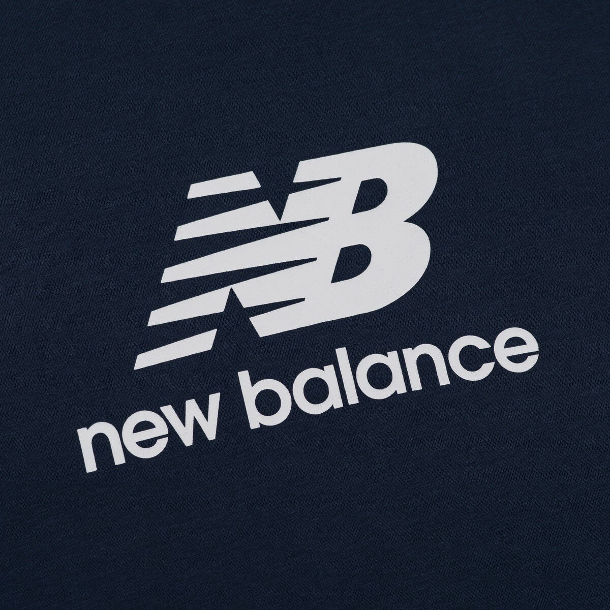 New Balance 男經典 Logo 短袖上衣 深藍