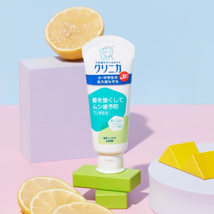 日本獅王 固齒佳 酵素兒童牙膏組 (6歲以上) 60公克 X 6入