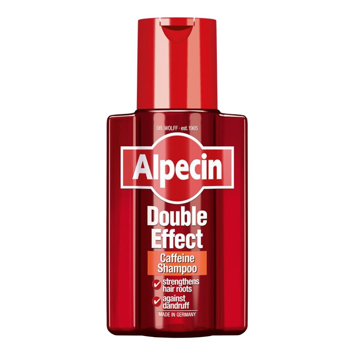 Alpecin 雙效咖啡因抗頭皮屑洗髮露 200毫升 X 3入