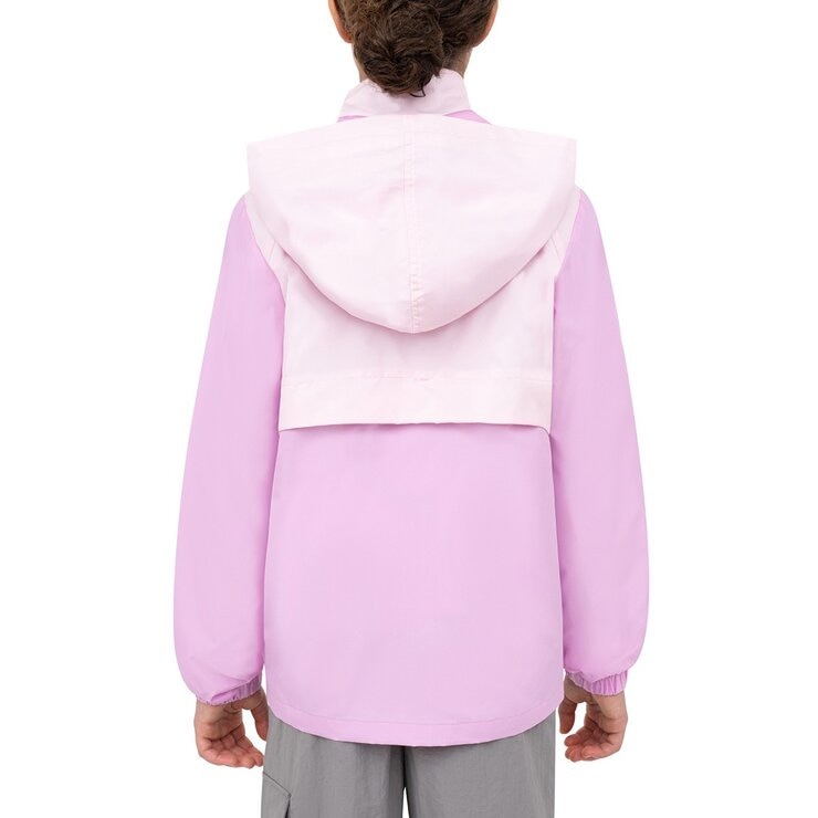 Avalanche 兒童防風外套 粉 XS