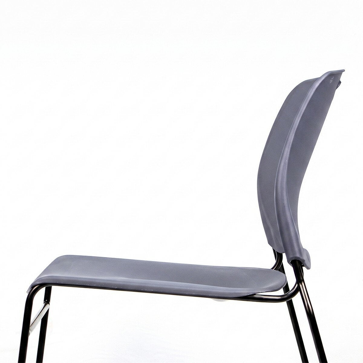 Musical Chairs Harmony 可堆疊訪客椅 2入組 灰
