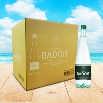 BADOIT 波多 氣泡天然礦泉水 1000毫升 X 12瓶 BADOIT 波多 氣泡天然礦泉水 1000毫升 X 12瓶