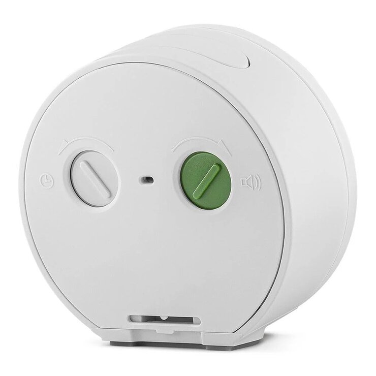 德國百靈 經典類比鬧鐘 白 #BC12W