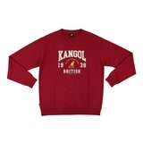 KANGOL 男長袖上衣 深紅
