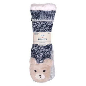 Jane & Bleecker 內裡刷毛家居室內襪兩入組 Jane & Bleecker 內裡刷毛家居室內襪兩入組