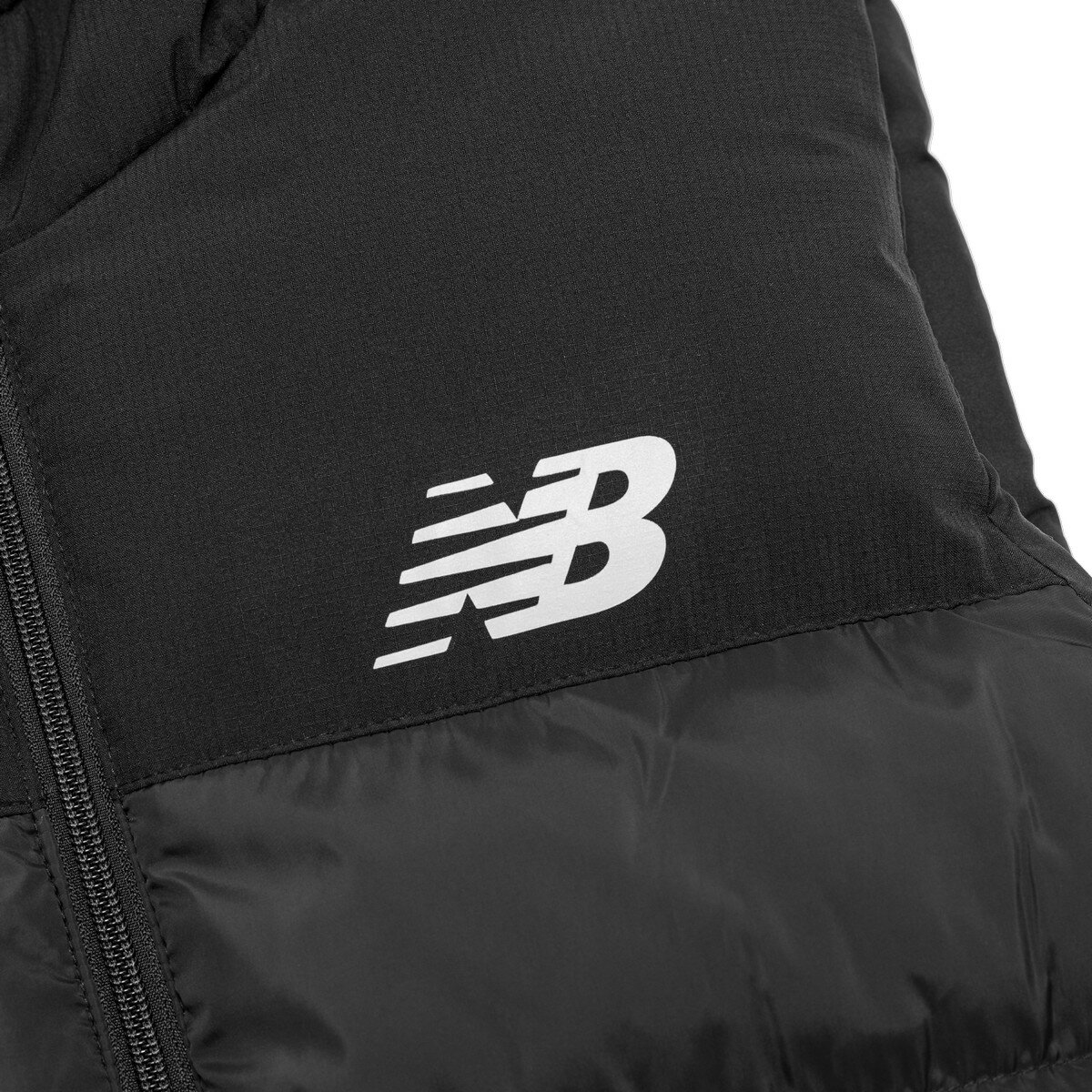 New Balance 男保暖填充背心 黑