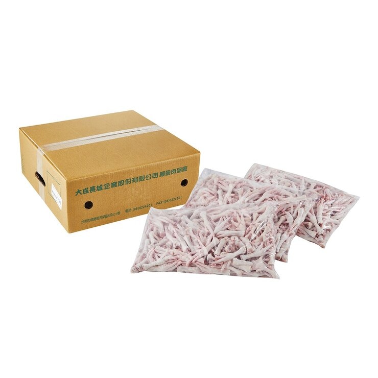 大成 台灣冷凍生雞爪 15公斤