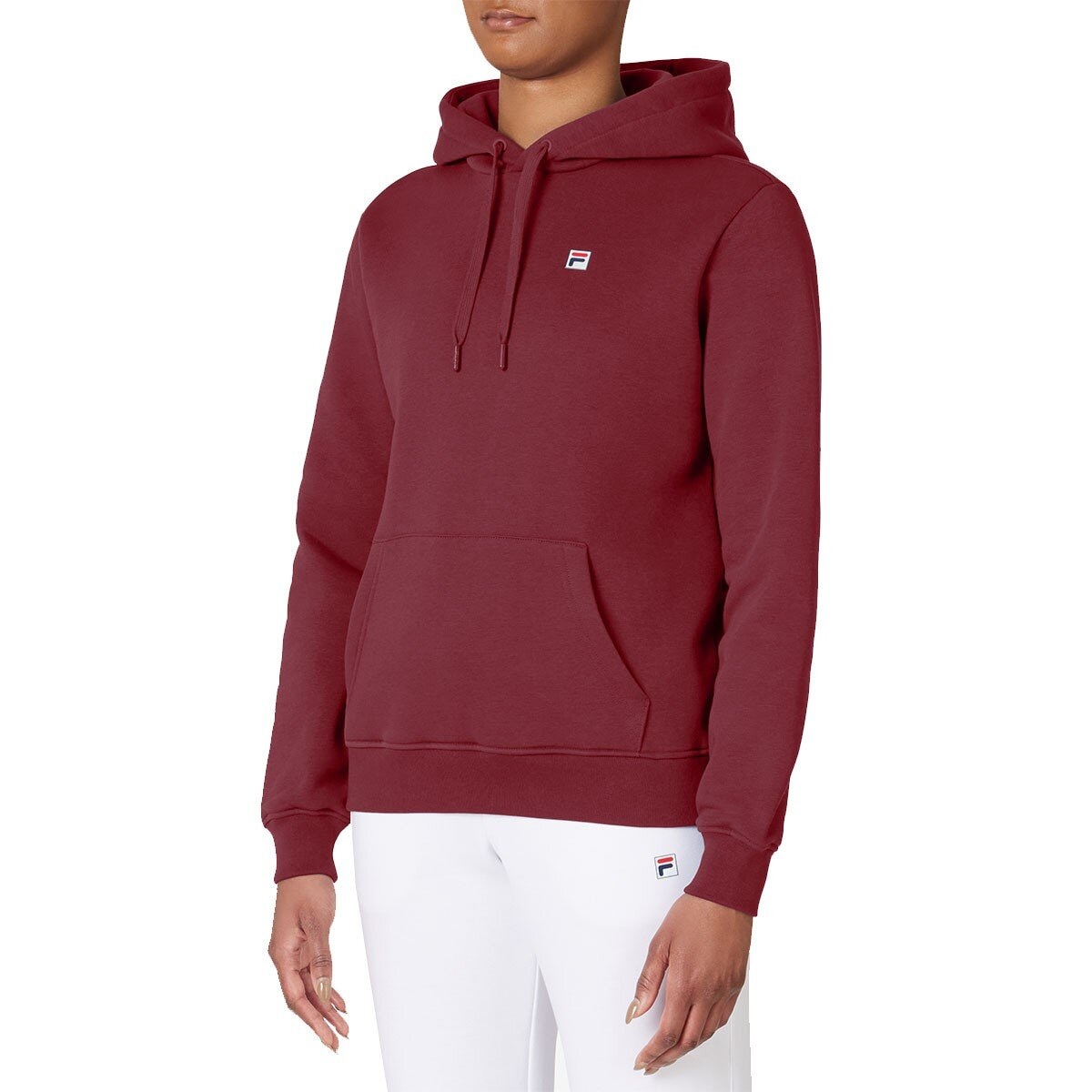 Fila 女刷毛連帽長袖上衣