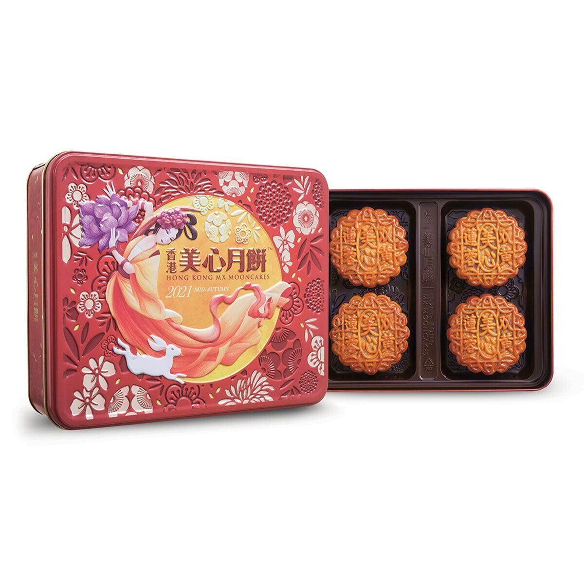 美心雙黃蓮蓉月餅185公克x 4入x 2盒 Costco 好市多線上購物