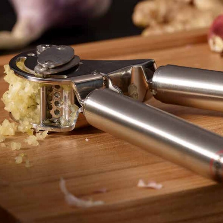 Rosle Stainless Steel Garlic Press